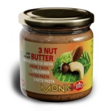 MONKI CREMA DE 3 FRUTOS SECOS BIO 330G