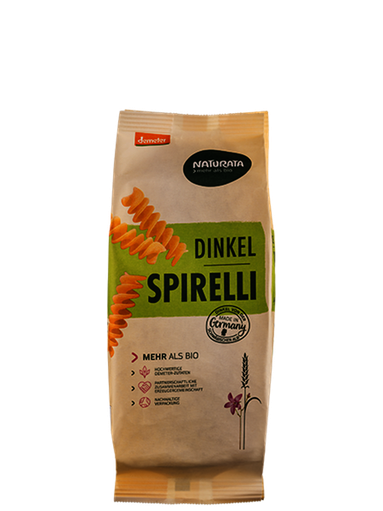 ESPIRALES ESPELTA BLANCA 500GR NATURATA