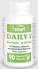 Daily 3® BioPQQ NMM 90 CAPS SUPERSMART