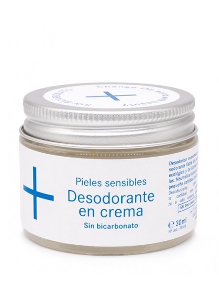 DESODORANTE EXTRA SENSIBLE SIN BICARBONATO SIN FRAGANCIA 30 ML I+M