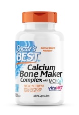 Dr Best, Complejo Calcium Bone Maker® con MCH-Cal ™, 180 cápsulas