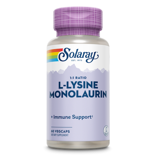 L-LYSINE MONOLAURIN 60vcaps. SOLARAY