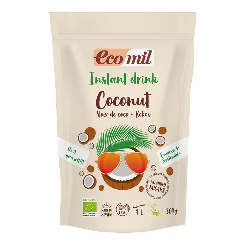 ECOMIL COCONUT INSTANT 300 GR ECOMIL