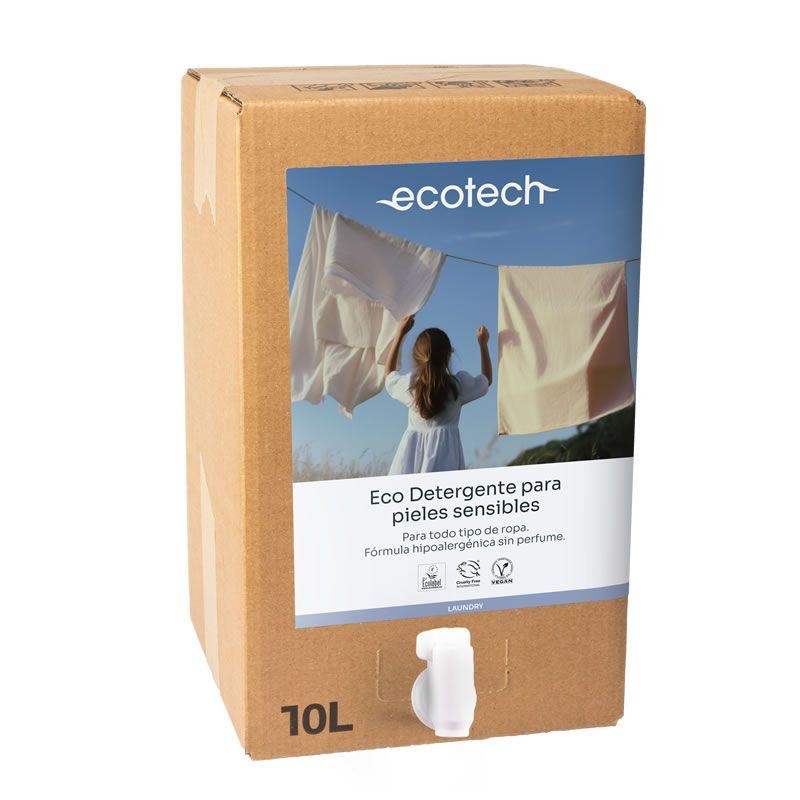 ECOTECH DETERGENTE PARA PIELES SENSIBLES LAUNDRY 10 L