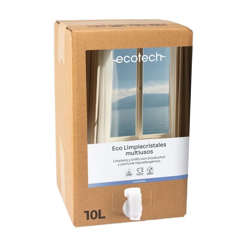 ECOTECH LIMPIA CRISTALES MULTIUSOS CUCUMBER 10 L