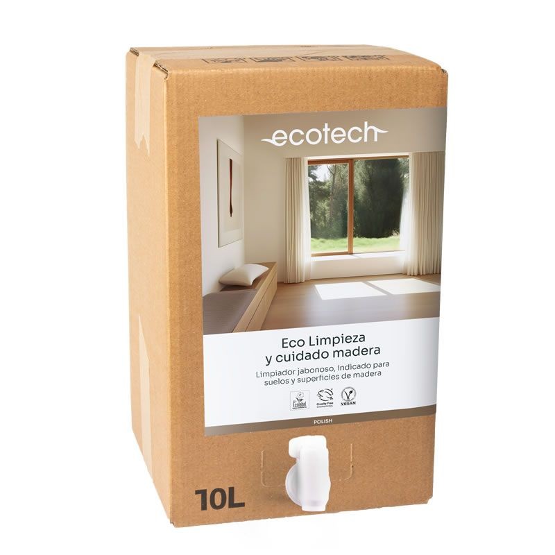 ECOTECH LIMPIEZA Y CUIDADO MADERA POLISH 10 L