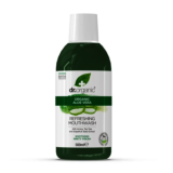 ENJUAGUE BUCAL ALOE VERA 500ml (encías sensibles) DR ORGANIC