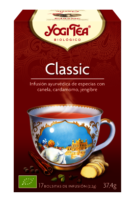 Yogi Tea - Infusión 17 bolsitas - Classic Canela y Especias