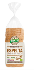 PAN DE MOLDE DE T.ESPELTA INTEGRAL CON MASA MADRE BIOCOP 400 G
