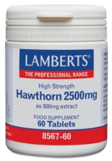 ESPINO BLANCO 2500 mg 60 tabletas LAMBERTS