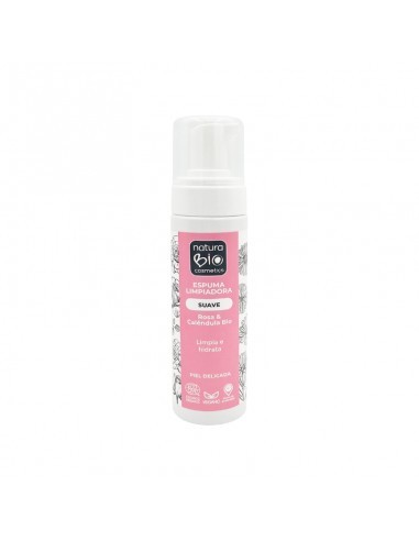 ESPUMA LIMPIADORA SUAVE NATURABIO COSMETICS 200 ml NATURABIO COSMETICS