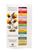 ESTUCHE MINI INCIENSOS JARDIN NATURALEZA AUROSHIKHA