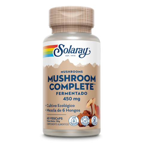 Fermented Mushroom Complete™-60 VegCaps. SOLARAY