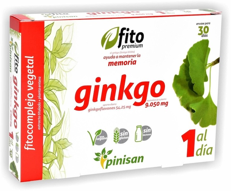 FITO PREMIUM GINKO, 30 Caps. PINISAN