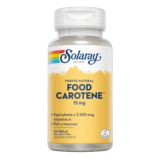 FOOD CAROTENE 2500 mcg 30 vcaps. SOLARAY