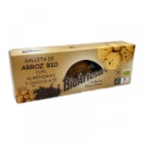 GALLETAS DE ARROZ CON ALMENDRAS Y CHOCOLATE 135 GR BIOARTESA