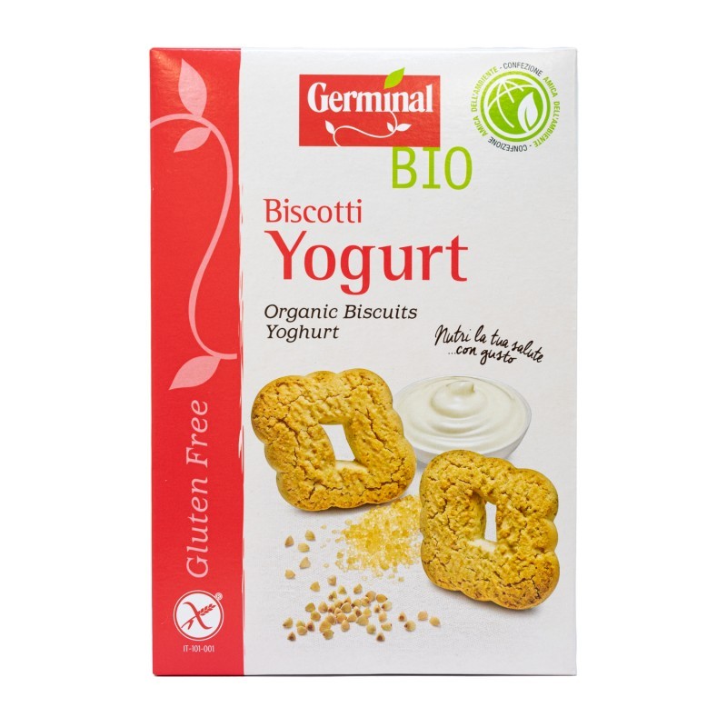 GALLETAS SIN GLUTEN PREPARADAS CON YOGUR 250 GR GERMINAL
