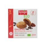 GALLETAS SIN GLUTEN RELLENAS DE CACAO 200 GR GERMINAL