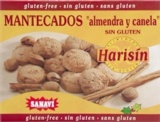 MANTECADOS ALMENDRA Y CANELA SIN/GLU 200 G HARISIN 