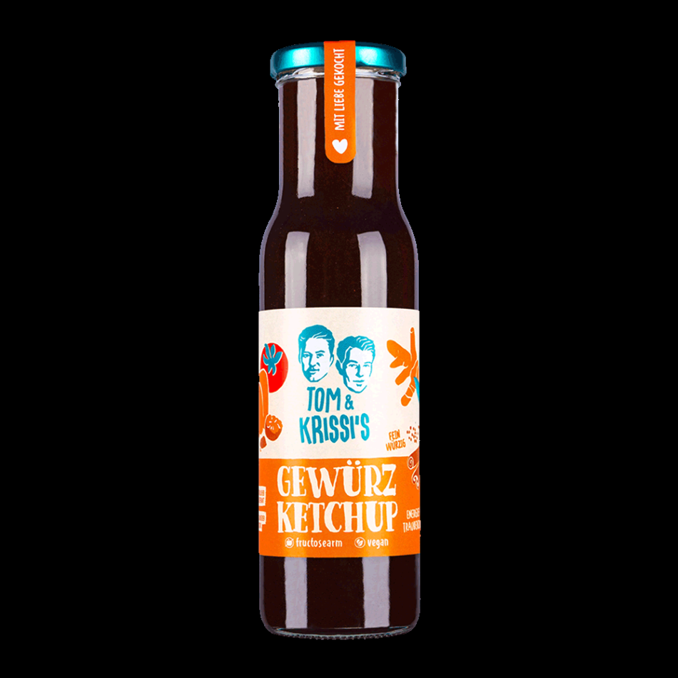 KETCHUP PICANTE SI FRUCTOSA 270 GR TOM KRISSI