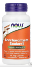 PROBIOTICO SACCHAROMICES BOULARDII 60 CAPS NOW FOOD