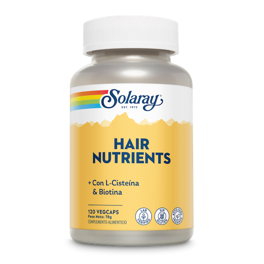 HAIR NUTRIENTS 120 CAPS SOLARAY