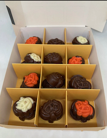 ¡EXCLUSIVO! CALENDARIO DE HALLOWEEN PUMPKIN 110G. CONFITERIA MARQUES 1