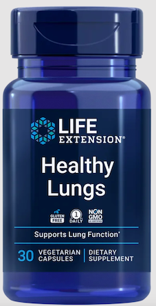 HEALTHY LUNGS (PULMONES SALUDABLES) 30 CAPS LIFE EXTENSION