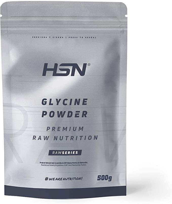 Glicina en Polvo de HSN | Sin Sabor 500 gr