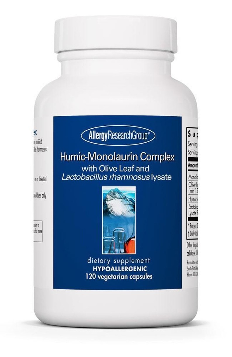 HUMIC MONOLAURIN COMPLEX 120 CAPS ALLERGY RESEARCH GROUP