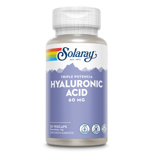 HYALURONIC ACID 60 mg 30 vcaps SOLARAY