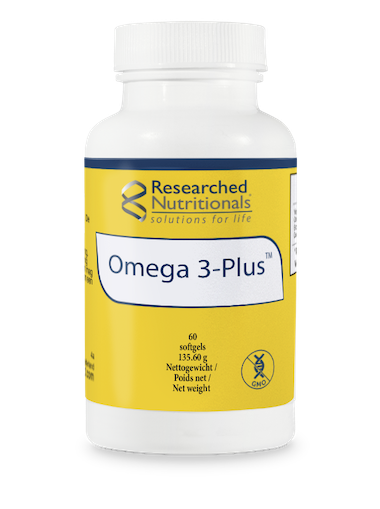 OMEGA 3 PLUS 60 GELES RESEARCHED NUTRICIONALS