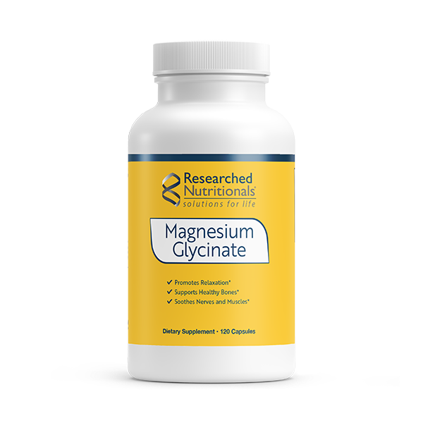 MAGNESIUM GLYCINATE 120 CAPS RESEARCHED NUTRICIONALS