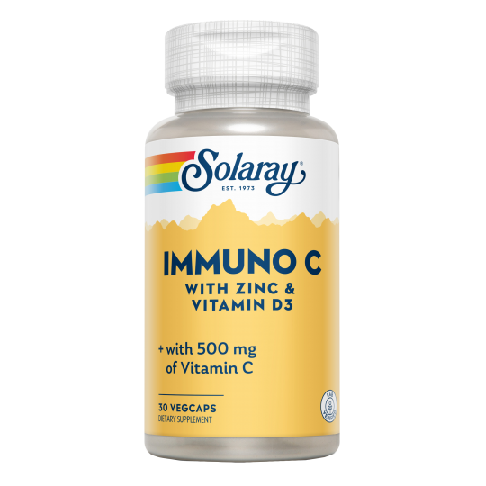 IMMUNO-C D3 ZINC 30 CAPS SOLARAY