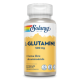 L GLUTAMINE 500 mg 50 caps SIN GLUTEN VEGANO SOLARAY