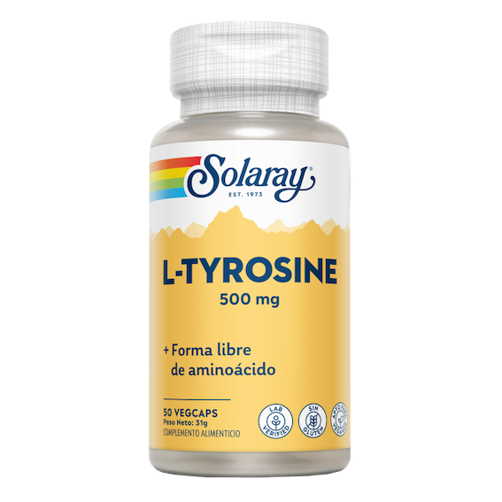 L-TIROSINA 500 mg 50 CAPS SOLARAY