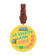 LA PIRULETA DEL CONEJITO DE PASCUA DE CHOCOLATE 20 GR MATATIE