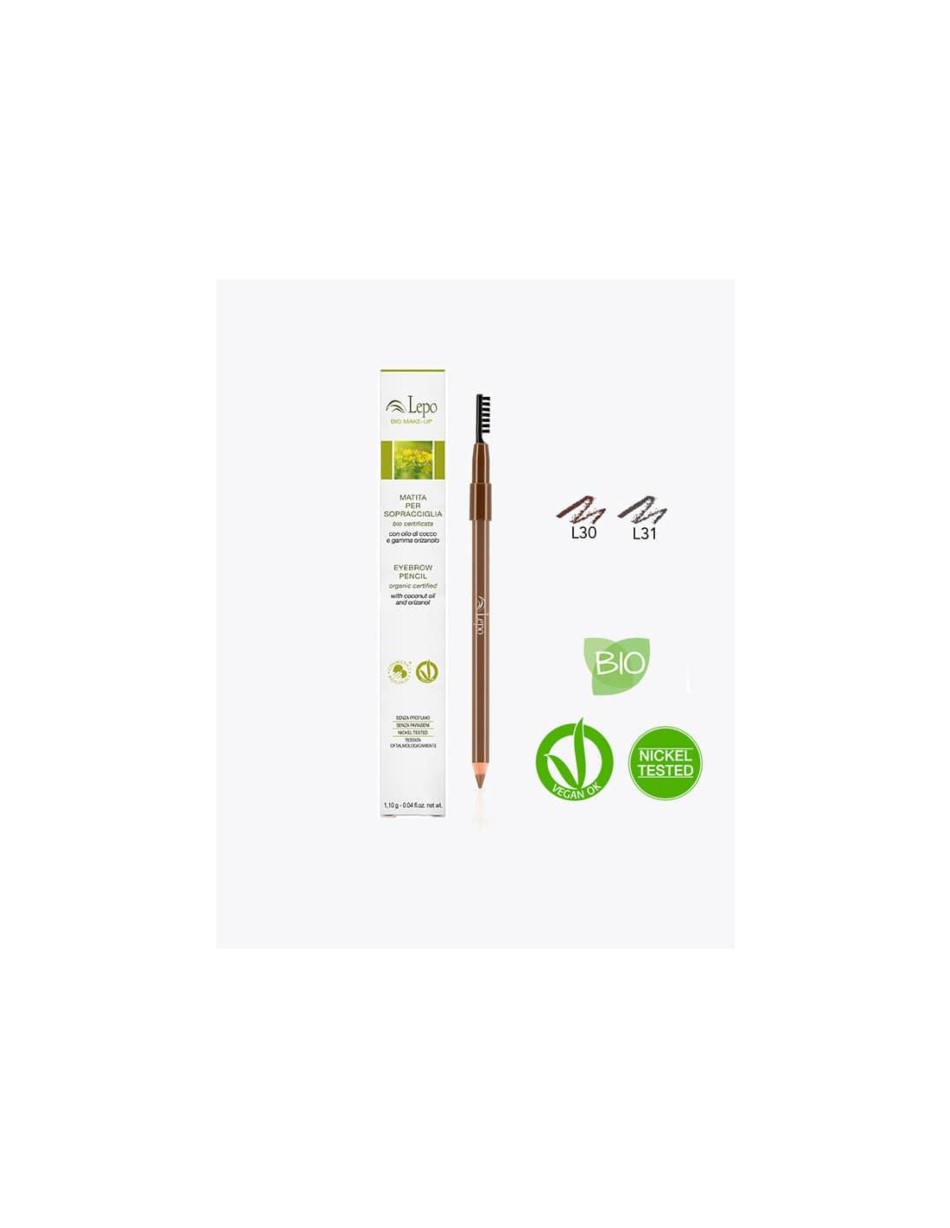 LAPIZ CEJAS BIO MARRON OSCURO L.30 LEPO