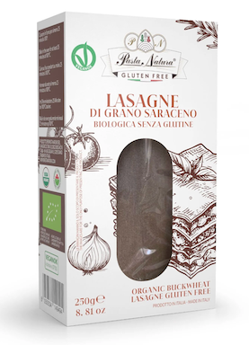 LASAÑA DE TRIGO SARRACENO BIO SIN GLUTEN 250 GR PASTA NATURA