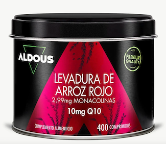 LEVADURA DE ARROZ ROJO CON Q10 ALDOUS 400 COMP CAPS ALDOUS 