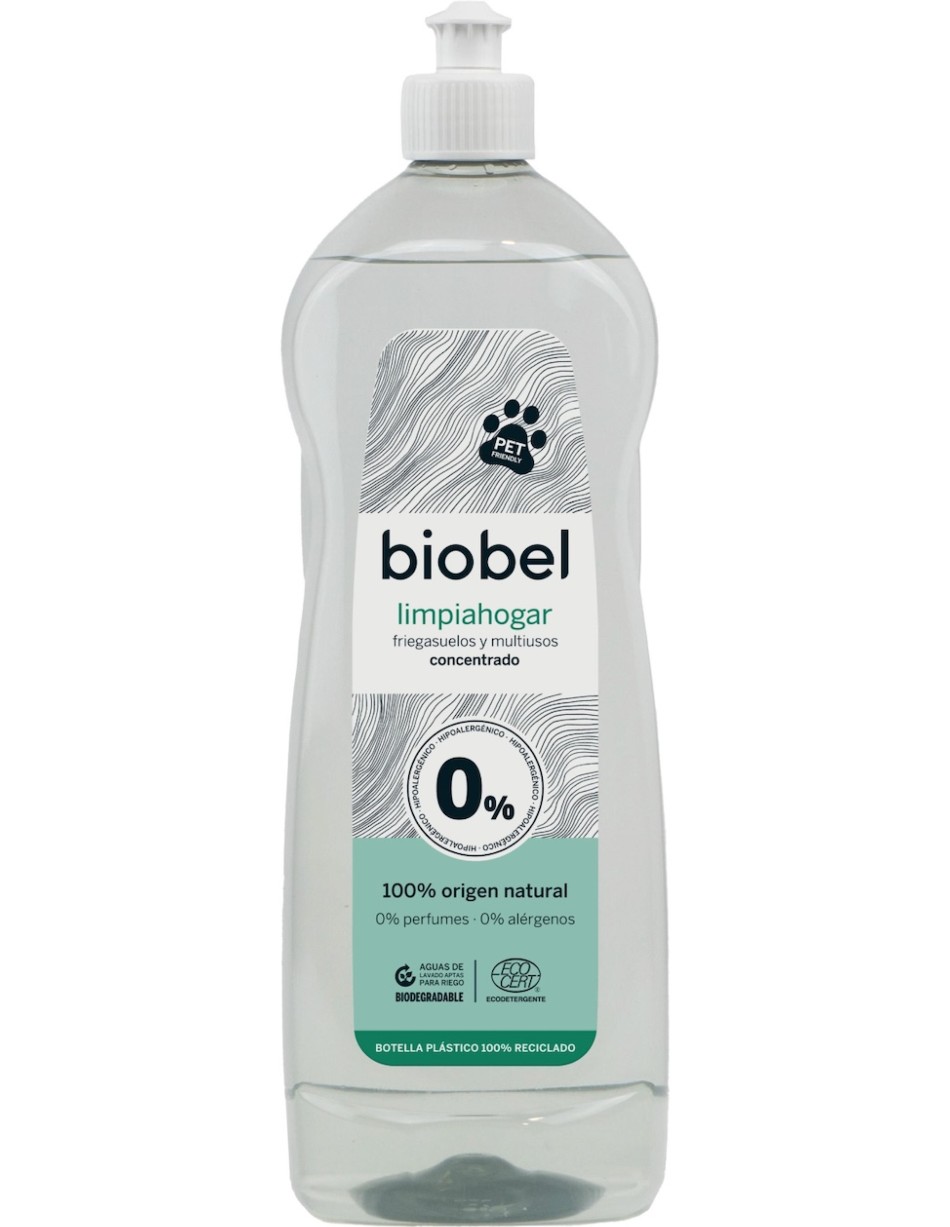 LIMPIAHOGAR CONCENTRADO BIOBEL 0% 1 LITRO