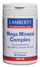 MEGA MINERAL COMPLEX 90 tabletas LAMBERTS