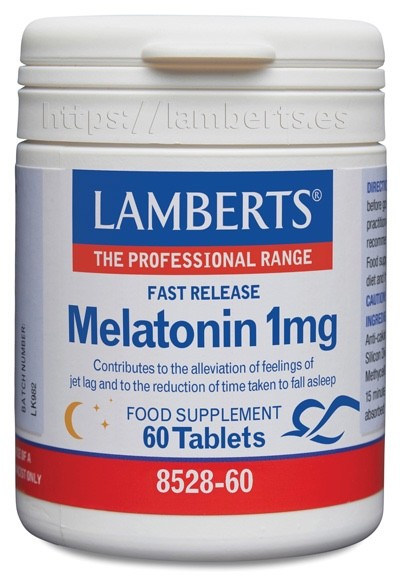 MELATONINA 1 mg 60 TABLETAS LAMBERTS