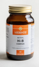 Methyl Hi-B Complex - Vitaminas B metiladas 60 tab NATUREMOST