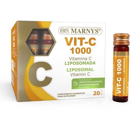 VITAMINA C 1000 LIPOSOMADA 20 VIALES 10 ML MARNYS