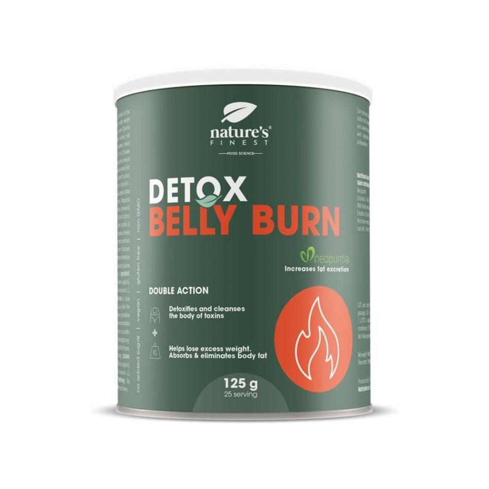 DETOX BELLY BURN 125 GR NATURE`S FINEST