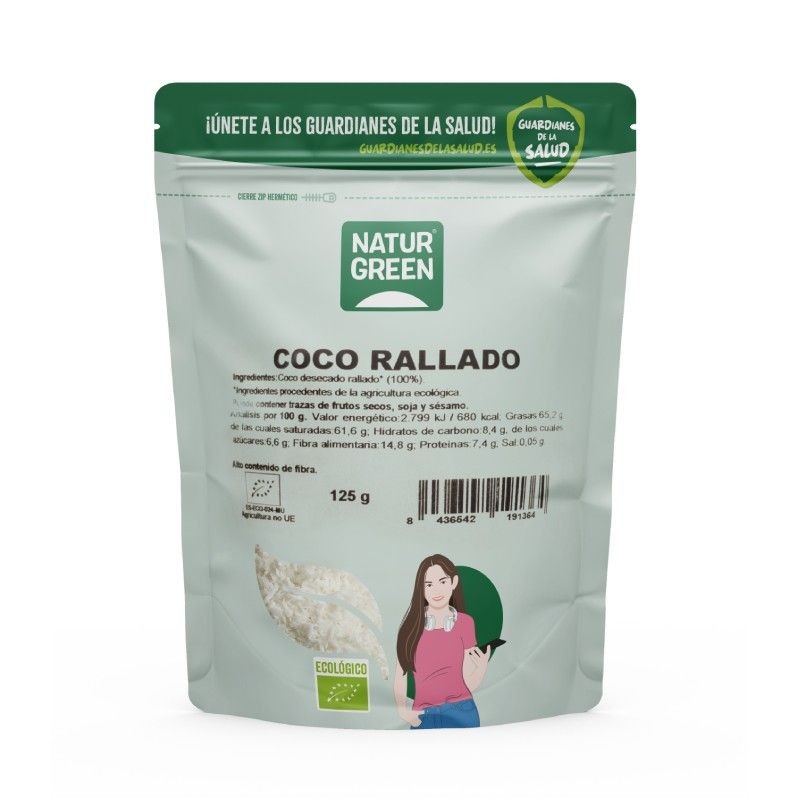 COCO RALLADO BIO 125 GR NATURGREEN