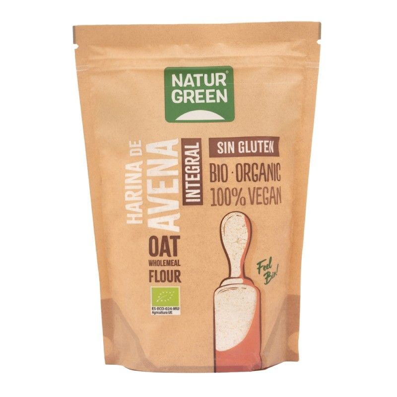 NaturGreen HARINA AVENA INTEGRAL BIO 500g
