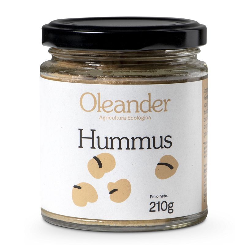 HUMMUS BIO 210 GR OLEANDER