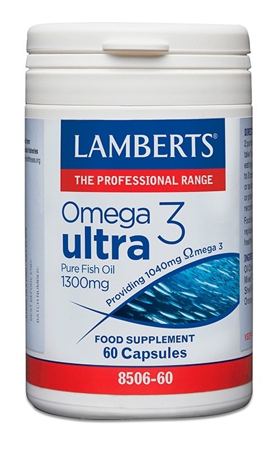 LAMBERTS OMEGA 3 ULTRA 1300 MG, 60 CÁPSULAS